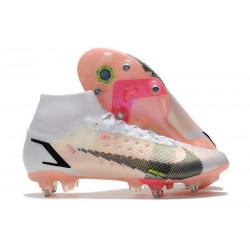 Nike Mercurial Superfly VIII Elite SG-PRO AC Biały Czarny Czerwony