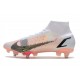 Nike Mercurial Superfly VIII Elite SG-PRO AC Biały Czarny Czerwony