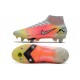 Nike Mercurial Superfly VIII Elite SG-PRO AC Biały Czerwony Srebro