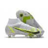 Nike Mercurial Superfly VIII Elite SG-PRO AC Biały Zielony Czarny