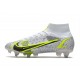 Nike Mercurial Superfly VIII Elite SG-PRO AC Biały Zielony Czarny