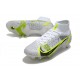 Nike Mercurial Superfly VIII Elite SG-PRO AC Biały Zielony Czarny