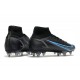 Nike Mercurial Superfly VIII Elite SG-PRO AC Czarny Niebieski Wilczy