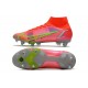 Nike Mercurial Superfly VIII Elite SG-PRO AC Czerwony Srebro Zielony