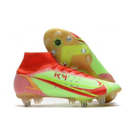 Nike Mercurial Superfly VIII Elite SG-PRO AC Czerwony Zielony