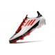 adidas Buty F50 Ghosted Adizero FG Biały Czerwony Czarny