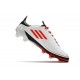 adidas Buty F50 Ghosted Adizero FG Biały Czerwony Czarny