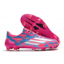 adidas Buty F50 Ghosted Adizero FG Różowy Biały Niebieski