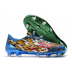 adidas Buty F50 Ghosted Adizero FG Niebieski Zielony