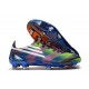 adidas Buty F50 Ghosted Adizero FG Fioletowy Zielony Pomarańczowy