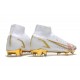 Nike Mercurial Superfly VIII Elite FG Biały Różowy Złoty