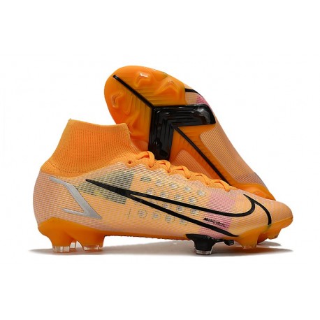 Nike Mercurial Superfly VIII Elite FG Pomarańczowy Czarny