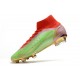 Nike Mercurial Superfly VIII Elite FG Zielony Czerwony Złoto 