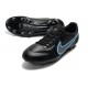 Buty Piłkarskie Nike Tiempo Legend 9 Elite FG Czarny Niebieski