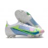 Nike Mercurial Vapor XIV Elite FG Biały Zielony Niebieski