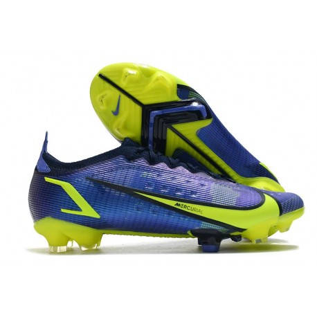 Nike Mercurial Vapor XIV Elite FG Recharge - Szafir Volt Niebieskie