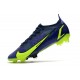 Nike Mercurial Vapor XIV Elite FG Recharge - Szafir Volt Niebieskie