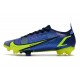 Nike Mercurial Vapor XIV Elite FG Recharge - Szafir Volt Niebieskie