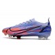 Nike Mercurial Vapor XIV Elite FG Mbappe Fioletowy Srebrny metalik