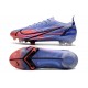 Nike Mercurial Vapor XIV Elite FG Mbappe Fioletowy Srebrny metalik