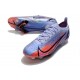 Nike Mercurial Vapor XIV Elite FG Mbappe Fioletowy Srebrny metalik