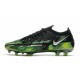 Nike Phantom GT2 Elite FG Czarny Srebro Zielony