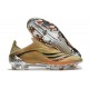 Buty piłkarskie adidas X Speedflow+ FG Złoty Czarny