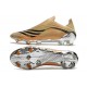 Buty piłkarskie adidas X Speedflow+ FG Złoty Czarny