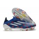 Buty piłkarskie adidas X Speedflow+ FG Niebieski Biały Czerwony