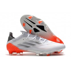 Buty Piłkarskie adidas X Speedflow.1 FG Biały Żelazo Czerwony