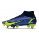 Nike Mercurial Superfly VIII Elite SG-PRO AC - Szafir Volt Niebieskie