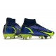 Nike Mercurial Superfly VIII Elite SG-PRO AC - Szafir Volt Niebieskie