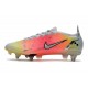 Nike Mercurial Vapor 14 Elite SG AC Biały Czerwony Srebro