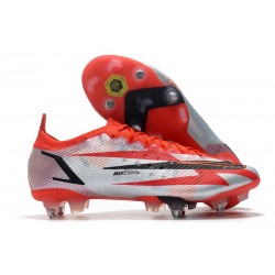 Nike Mercurial Vapor 14 Elite SG AC Czerwony Czarny Biały Pomarańczowy