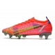 Nike Mercurial Vapor 14 Elite SG AC Czerwony Srebro Zielony