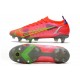 Nike Mercurial Vapor 14 Elite SG AC Czerwony Srebro Zielony