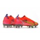 Nike Mercurial Vapor 14 Elite SG AC Czerwony Srebro Zielony