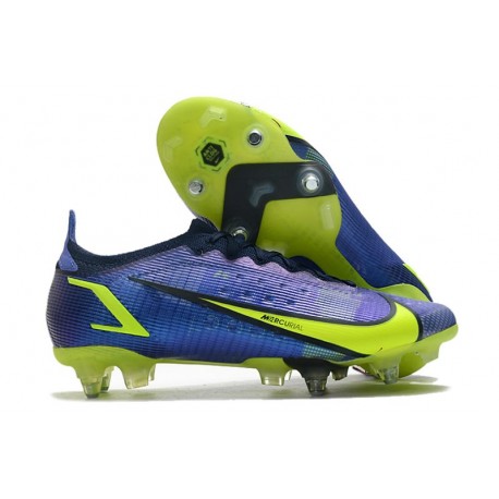 Nike Mercurial Vapor 14 Elite SG AC Recharge - Szafir Volt Niebieskie