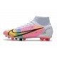 Nike Mercurial Superfly 8 Elite DF AG Biały Wielobarwność
