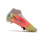 Nike Mercurial Superfly 8 Elite DF AG Biały Czerwony Srebro