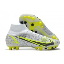 Nike Mercurial Superfly 8 Elite DF AG Biały Czarny Zielony