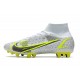 Nike Mercurial Superfly 8 Elite DF AG Biały Czarny Zielony 