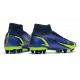 Nike Mercurial Superfly 8 Elite DF AG Recharge - Szafir Volt Niebieskie