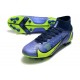 Nike Mercurial Superfly 8 Elite DF AG Recharge - Szafir Volt Niebieskie