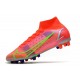 Nike Mercurial Superfly 8 Elite DF AG Czerwony Srebro Zielony