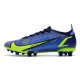 Nike Mercurial Vapor XIV Elite AG Pro Recharge - Szafir Volt Niebieskie