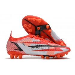 Nike Mercurial Vapor XIV Elite AG Pro Czerwony Czarny Biały Pomarańczowy