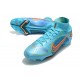Buty Nike Mercurial Superfly 8 Elite FG Niebieski Pomarańczowy