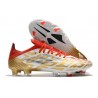 Buty Piłkarskie adidas X Speedflow.1 FG Złoty Biały Czerwony