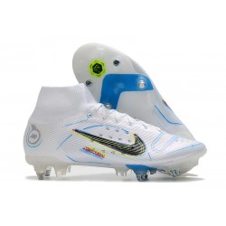 Nike Mercurial Superfly VIII Elite SG-PRO AC Szary Czarny Niebieski